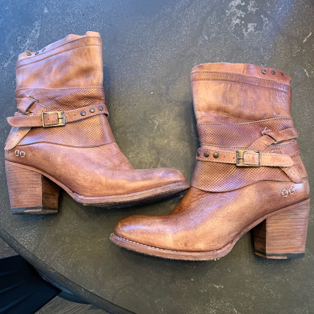 Bed Stu distressed bootie